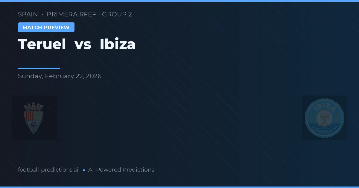 Teruel vs Ibiza — typy i zapowiedź meczu