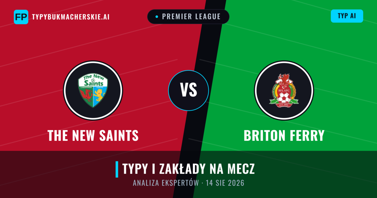 The New Saints vs Briton Ferry — typy i zapowiedź meczu