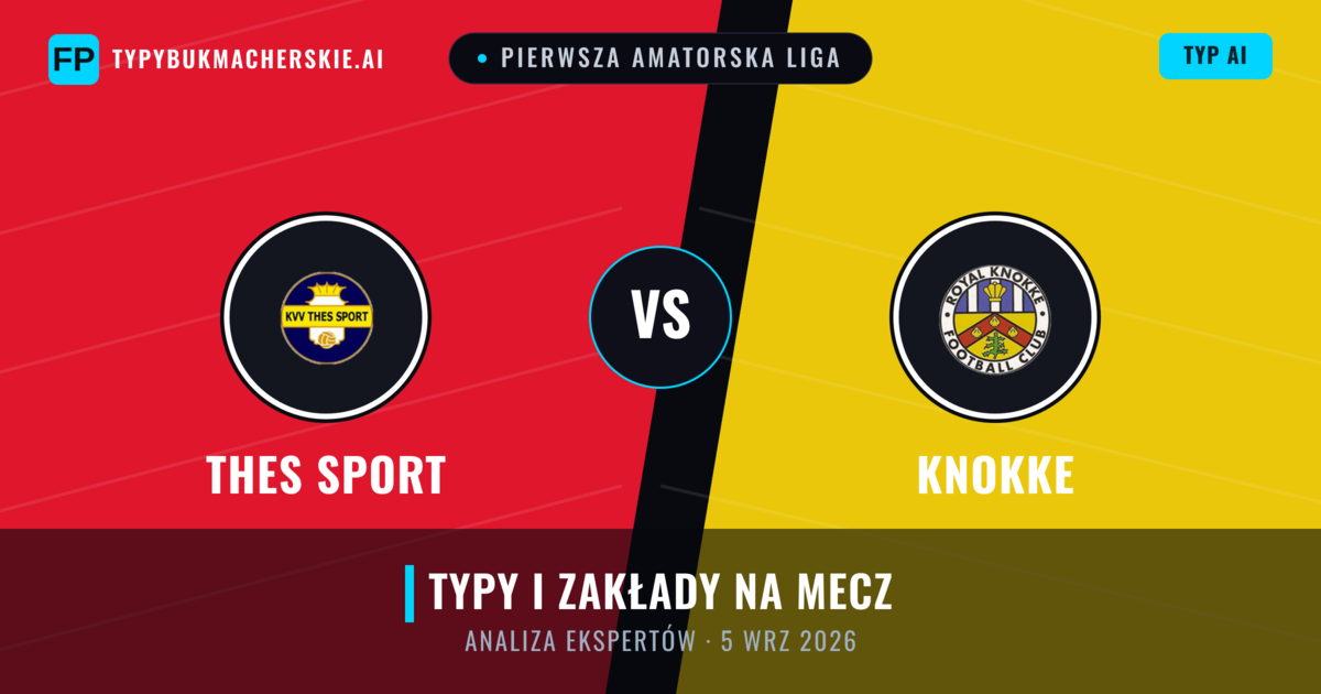 Thes Sport vs Knokke — typy i zapowiedź meczu