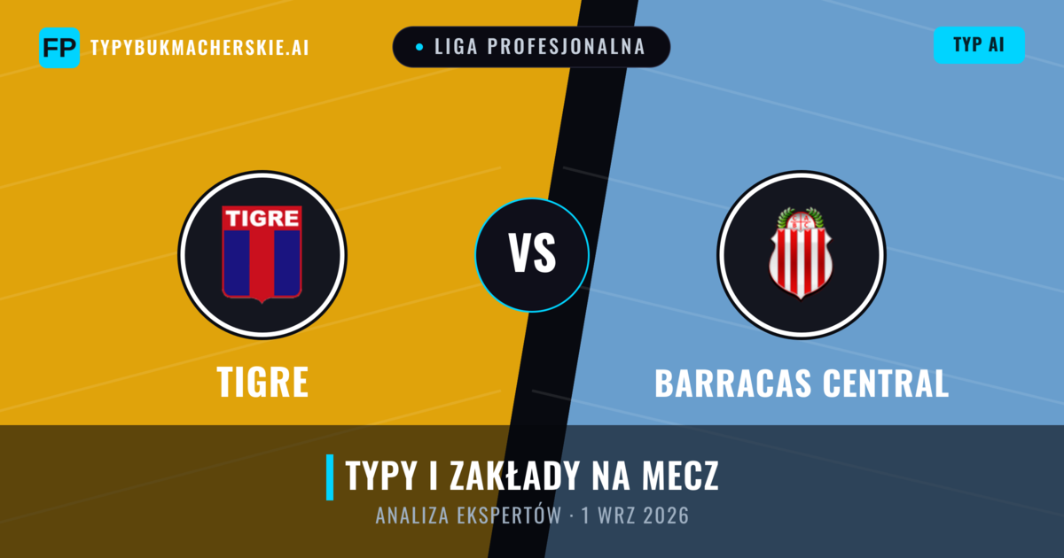 Tigre vs Barracas Central — typy i zapowiedź meczu
