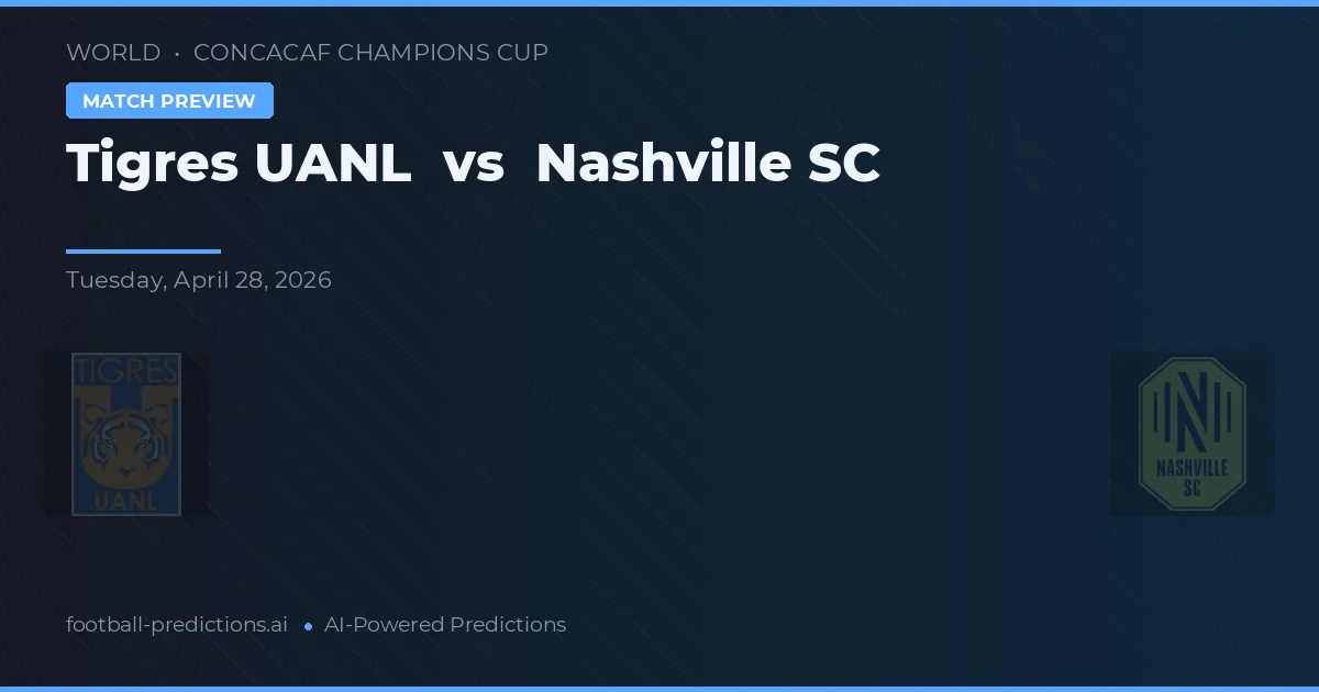 Tigres UANL vs Nashville SC — typy i zapowiedź meczu