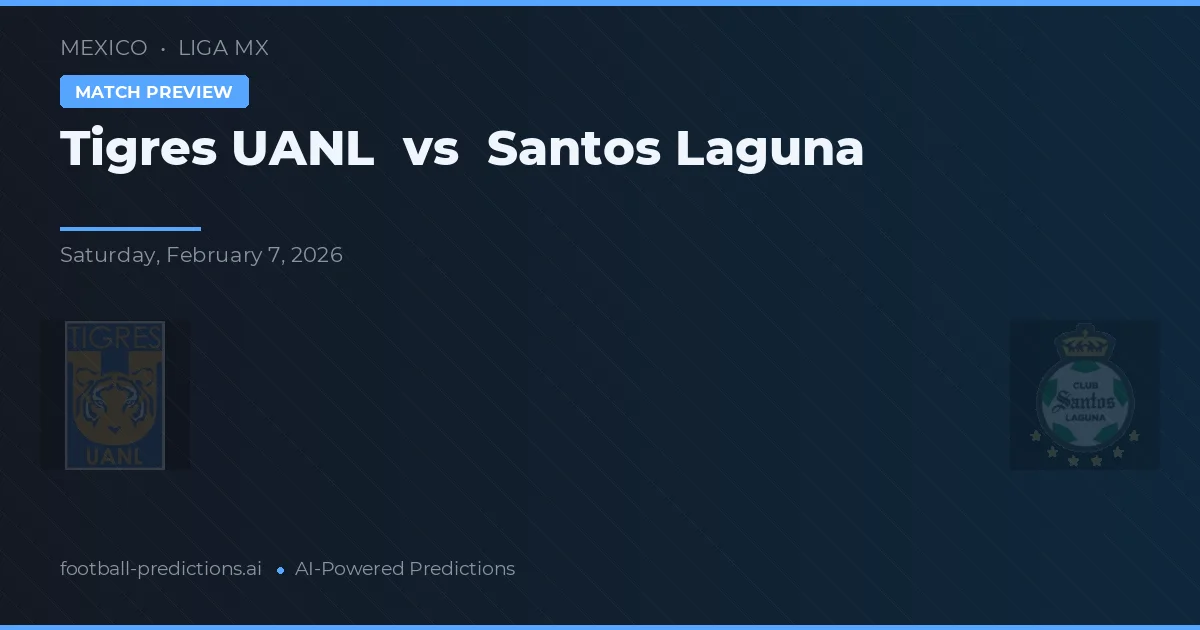 Tigres UANL vs Santos Laguna — typy i zapowiedź meczu