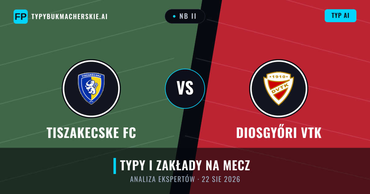 Tiszakecske FC vs Diosgyőri VTK — typy i zapowiedź meczu