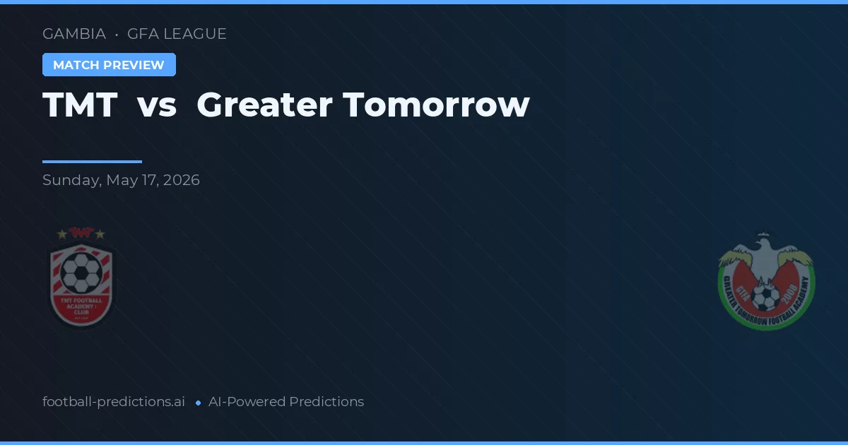 TMT vs Greater Tomorrow — typy i zapowiedź meczu