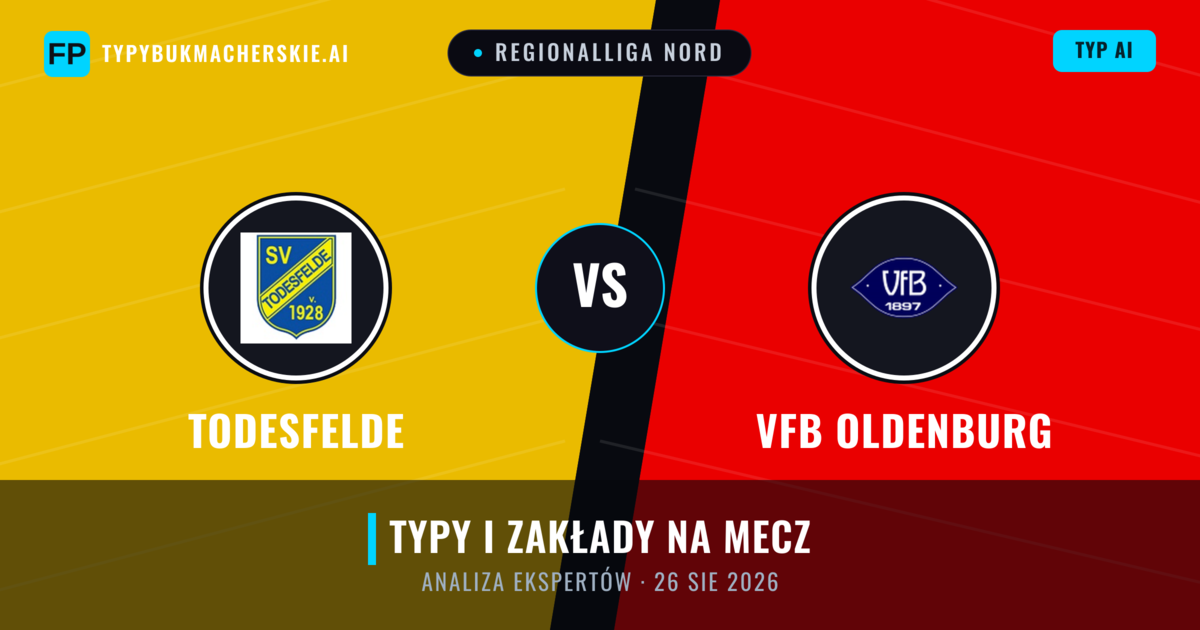 Todesfelde vs VfB Oldenburg — typy i zapowiedź meczu