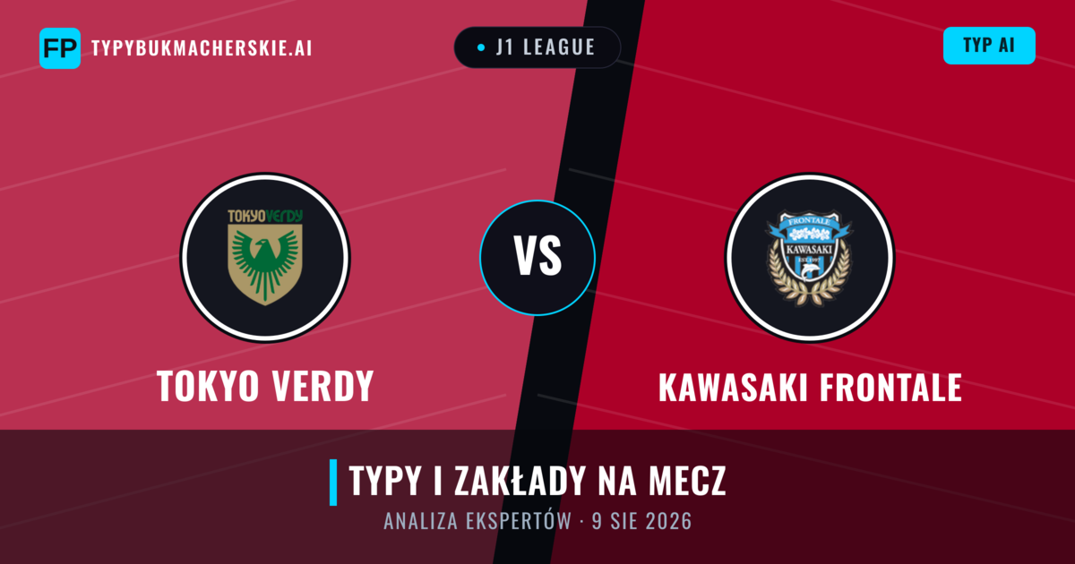 Tokyo Verdy vs Kawasaki Frontale — typy i zapowiedź meczu