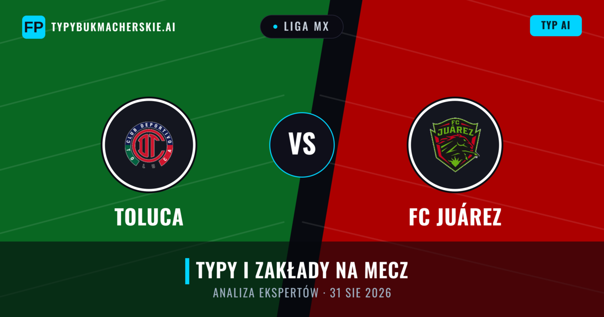 Toluca vs FC Juárez — typy i zapowiedź meczu
