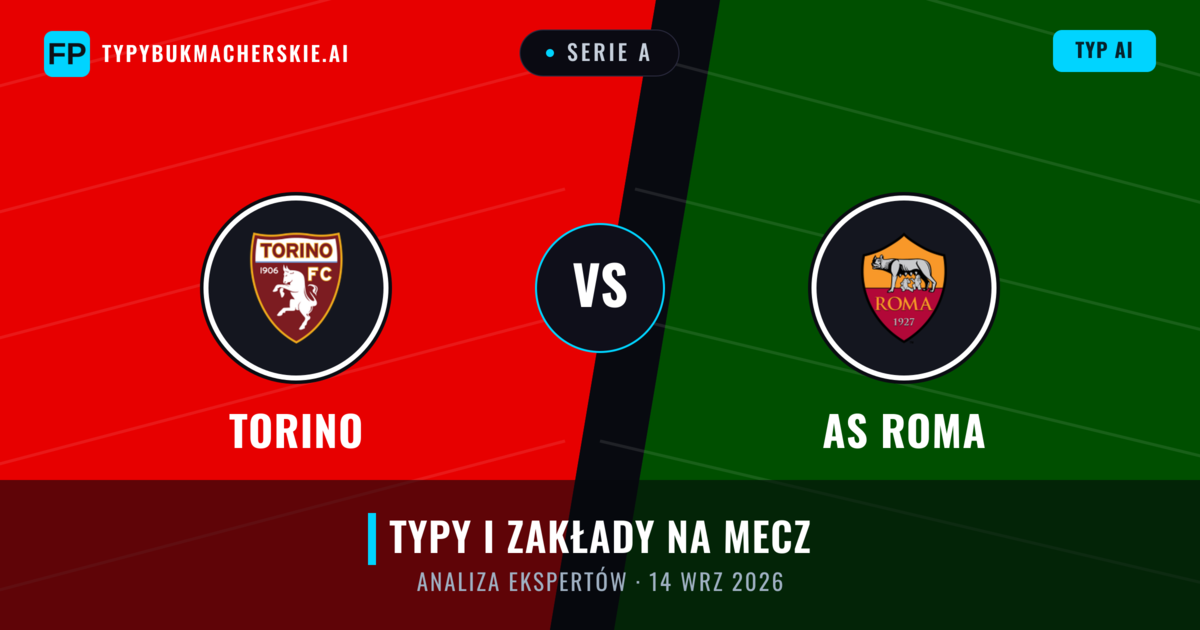 Torino vs AS Roma — typy i zapowiedź meczu