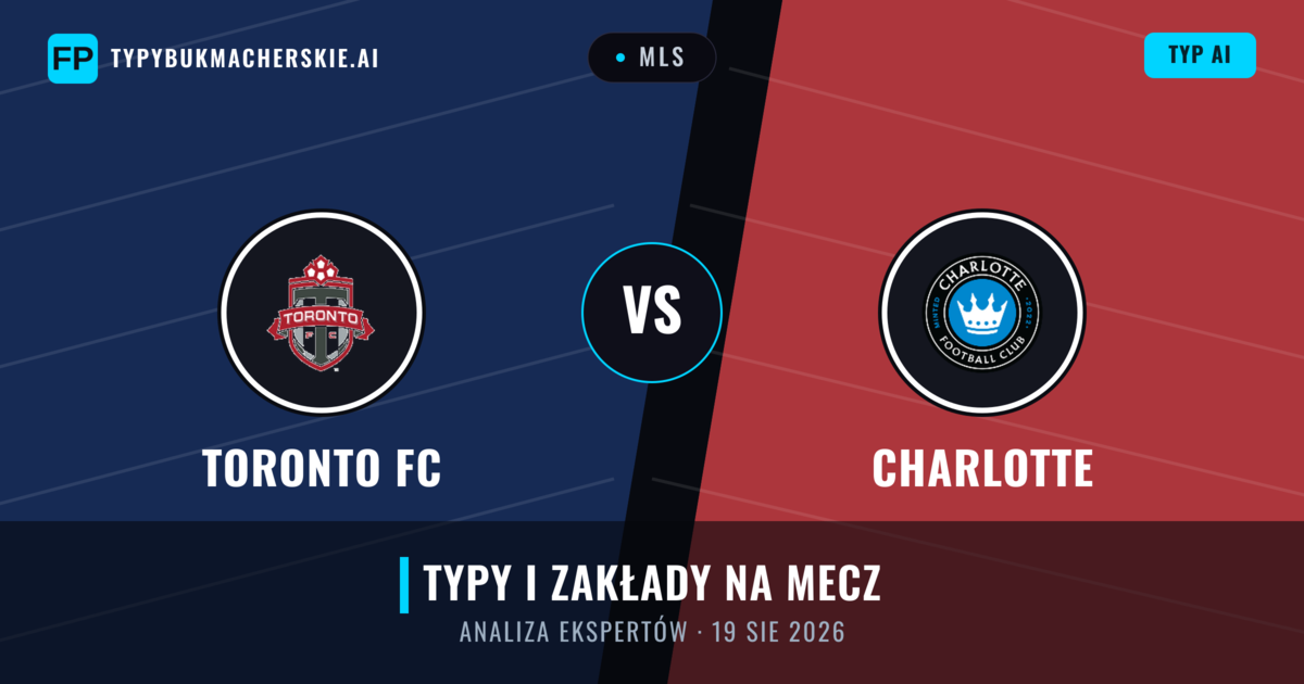 Toronto FC vs Charlotte — typy i zapowiedź meczu