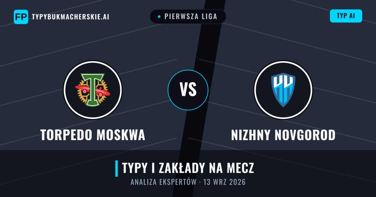Torpedo Moskwa vs Nizhny Novgorod — typy i zapowiedź meczu