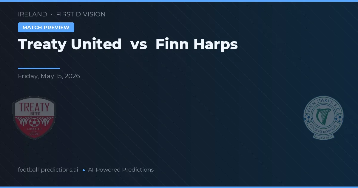 Treaty United vs Finn Harps — typy i zapowiedź meczu