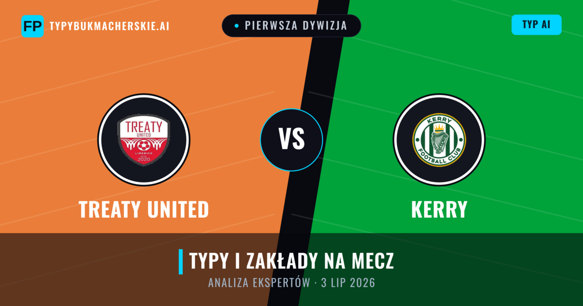 Treaty United vs Kerry — typy i zapowiedź meczu