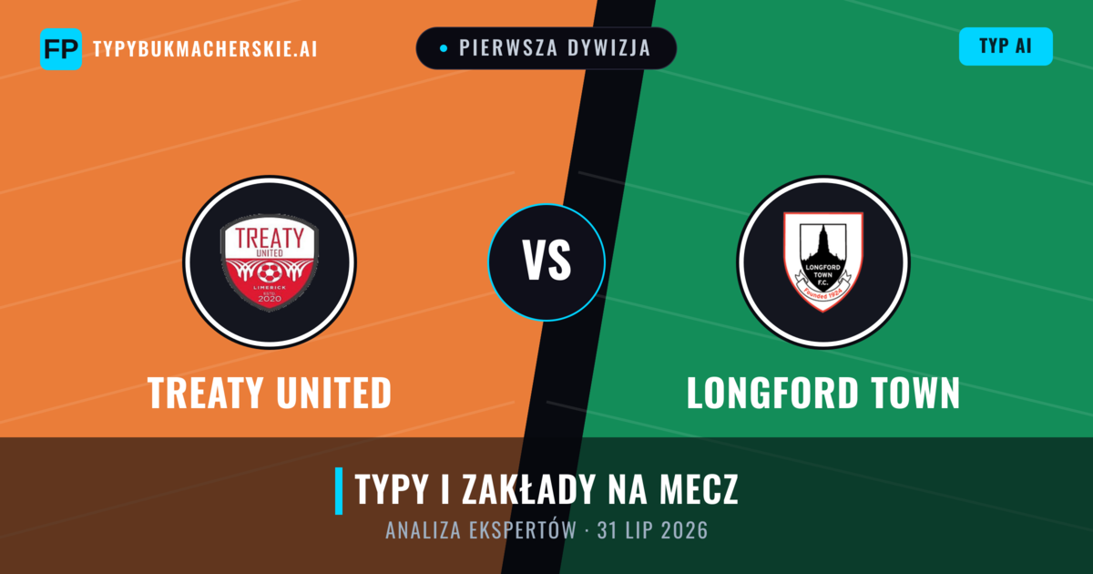Treaty United vs Longford Town — typy i zapowiedź meczu