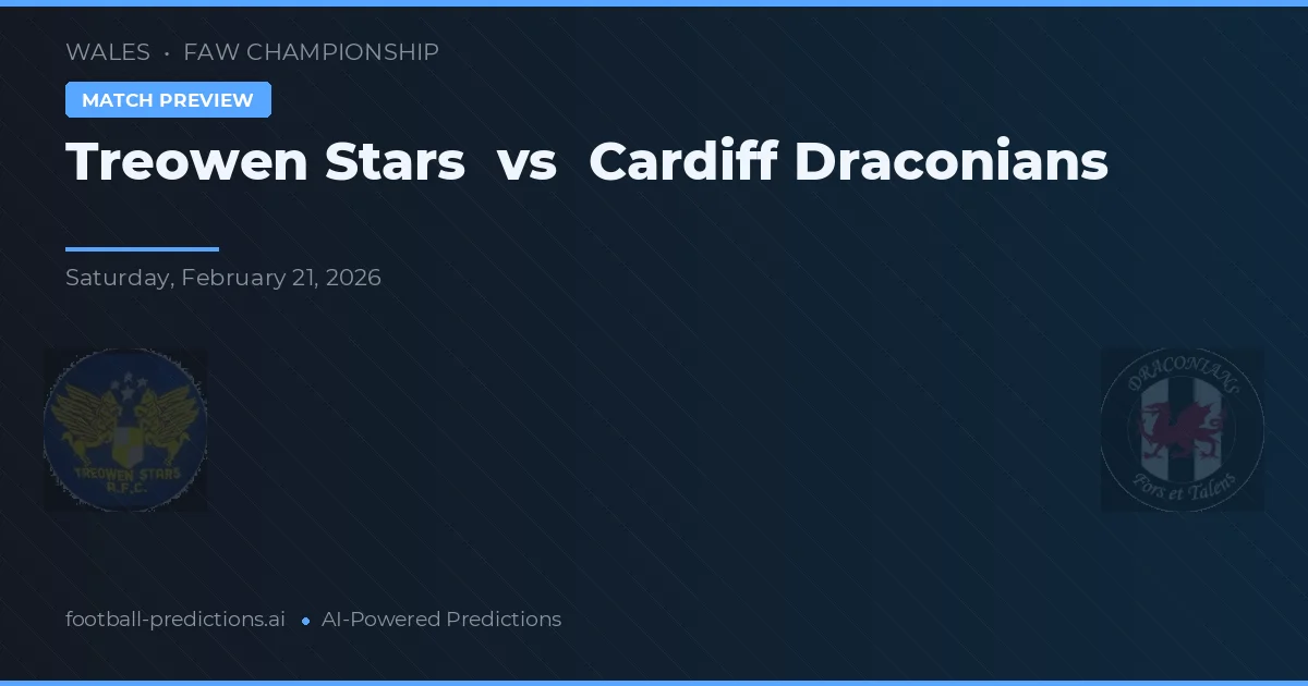 Treowen Stars vs Cardiff Draconians — typy i zapowiedź meczu