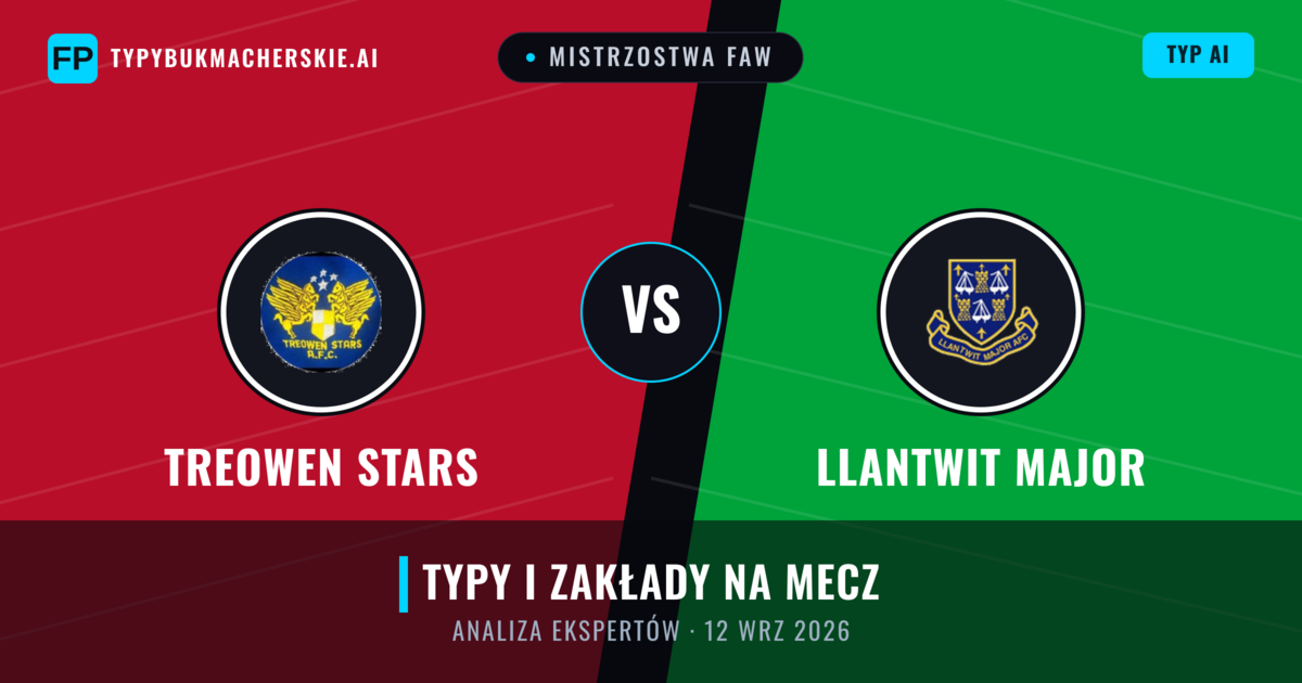 Treowen Stars vs Llantwit Major — typy i zapowiedź meczu