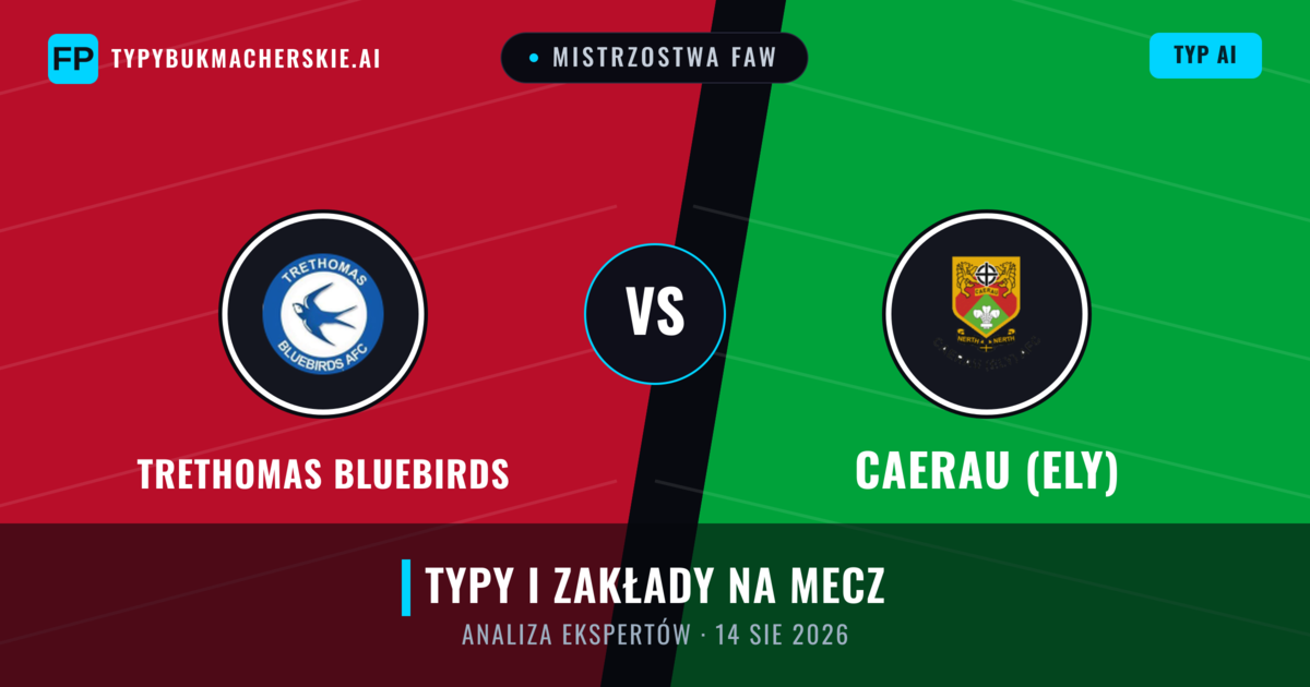 Trethomas Bluebirds vs Caerau (Ely) — typy i zapowiedź meczu