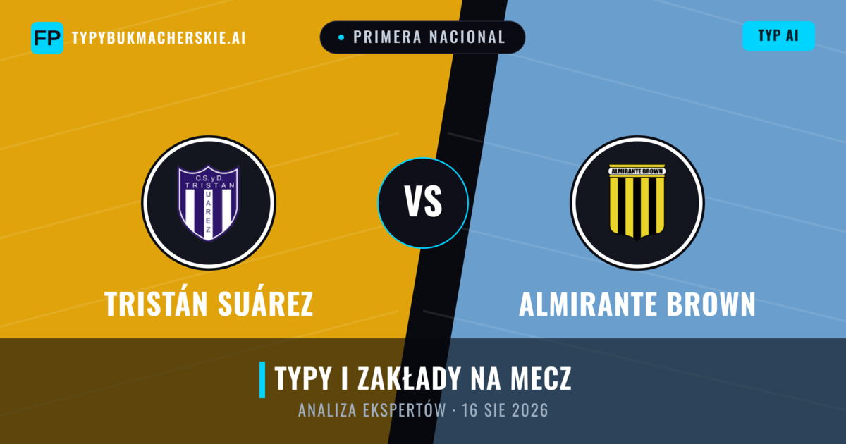 Tristán Suárez vs Almirante Brown — typy i zapowiedź meczu