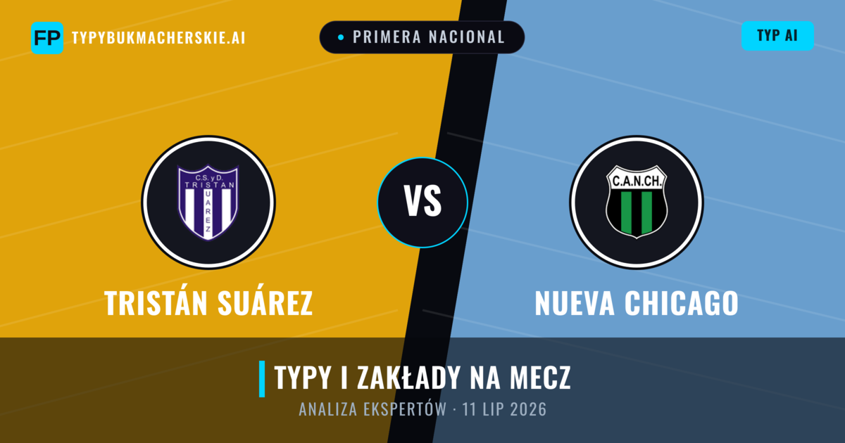 Tristán Suárez vs Nueva Chicago — typy i zapowiedź meczu