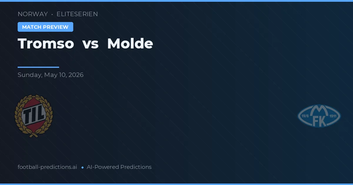 Tromsø vs Molde — typy i zapowiedź meczu