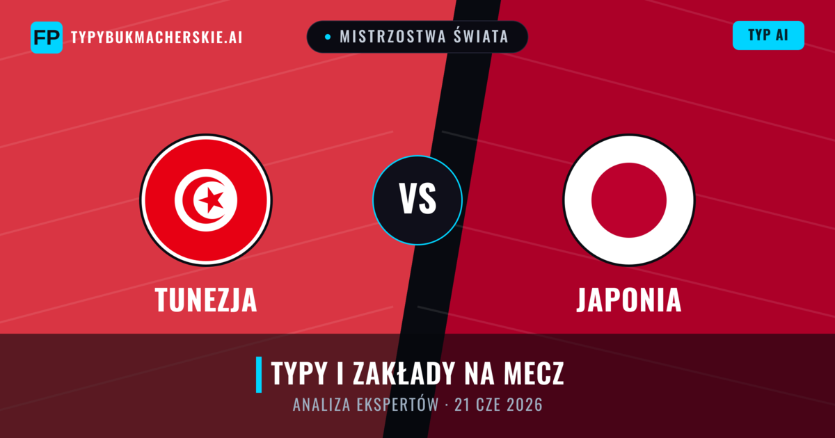 Tunezja vs Japonia — typy i zapowiedź meczu