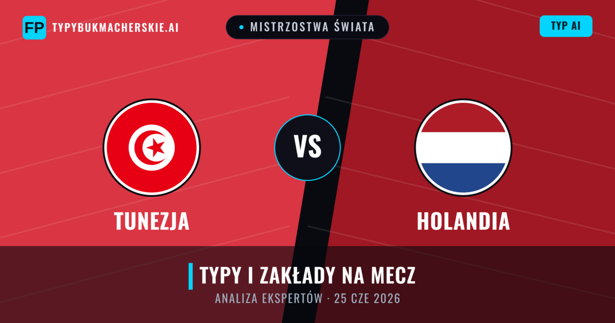 Tunezja vs Holandia — typy i zapowiedź meczu