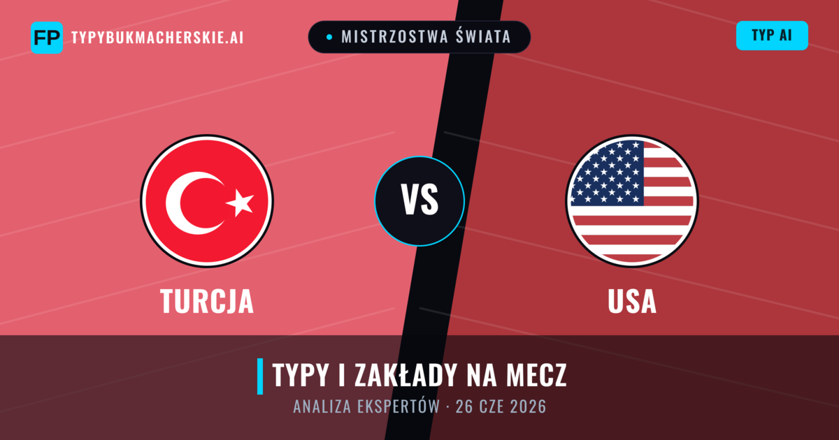 Turcja vs USA — typy i zapowiedź meczu