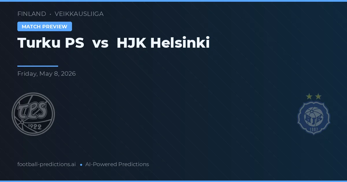 Turku PS vs HJK Helsinki — typy i zapowiedź meczu