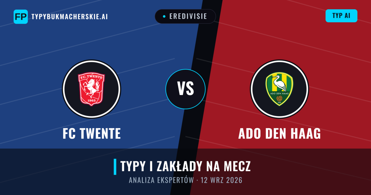 FC Twente vs Ado Den Haag — typy i zapowiedź meczu