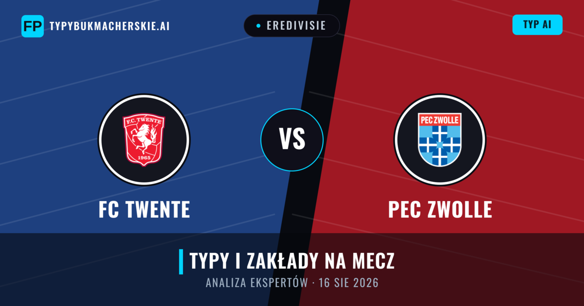 FC Twente vs PEC Zwolle — typy i zapowiedź meczu