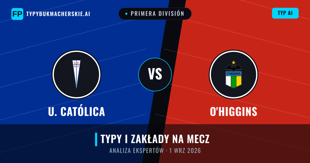 U. Católica vs O'Higgins — typy i zapowiedź meczu