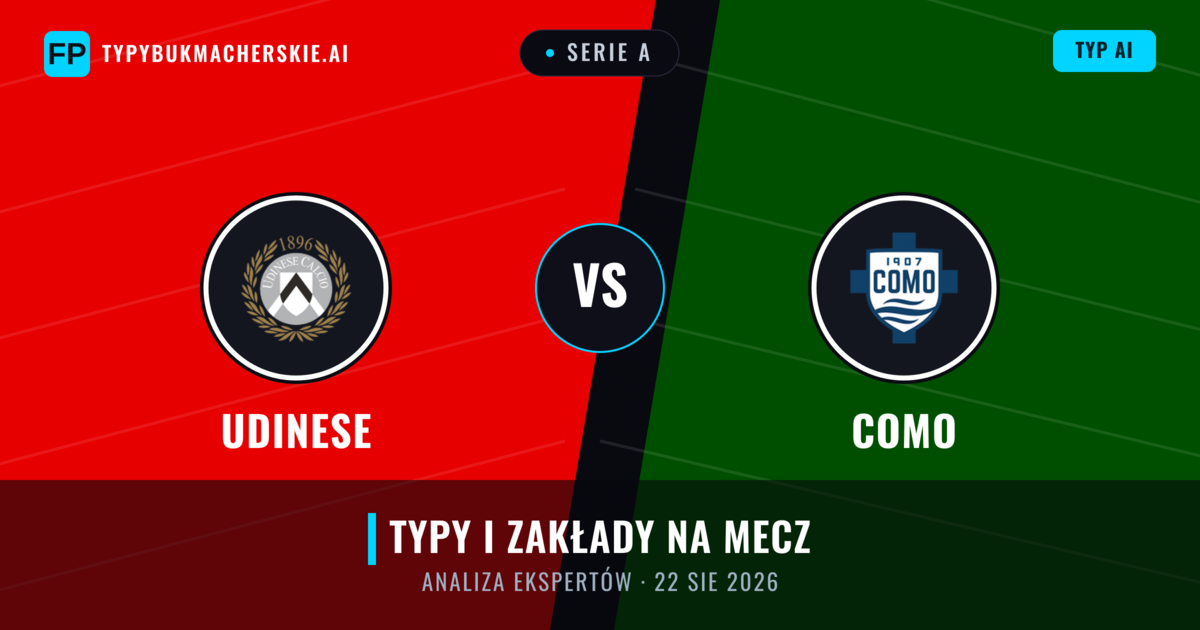 Udinese vs Como — typy i zapowiedź meczu