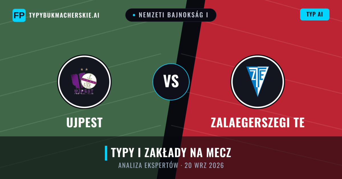 Ujpest vs Zalaegerszegi TE — typy i zapowiedź meczu