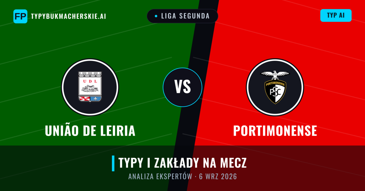União de Leiria vs Portimonense — typy i zapowiedź meczu