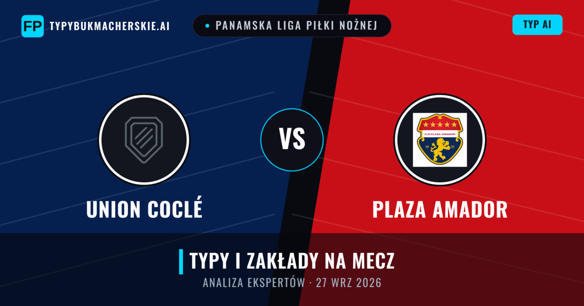Union Coclé vs Plaza Amador — typy i zapowiedź meczu