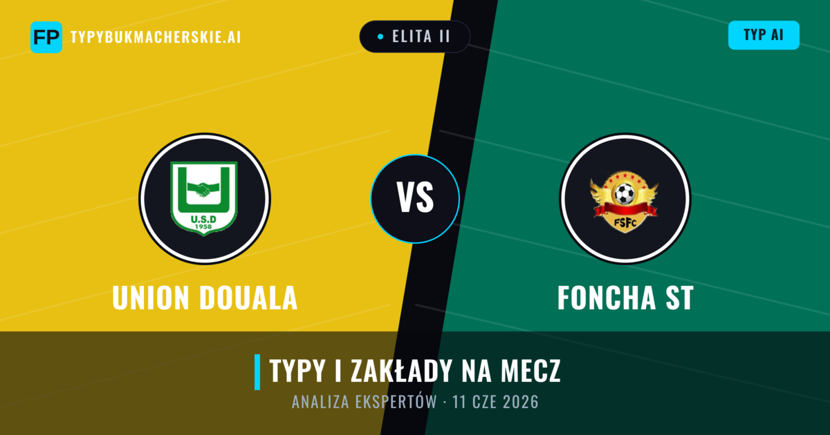 Union Douala vs Foncha ST — typy i zapowiedź meczu