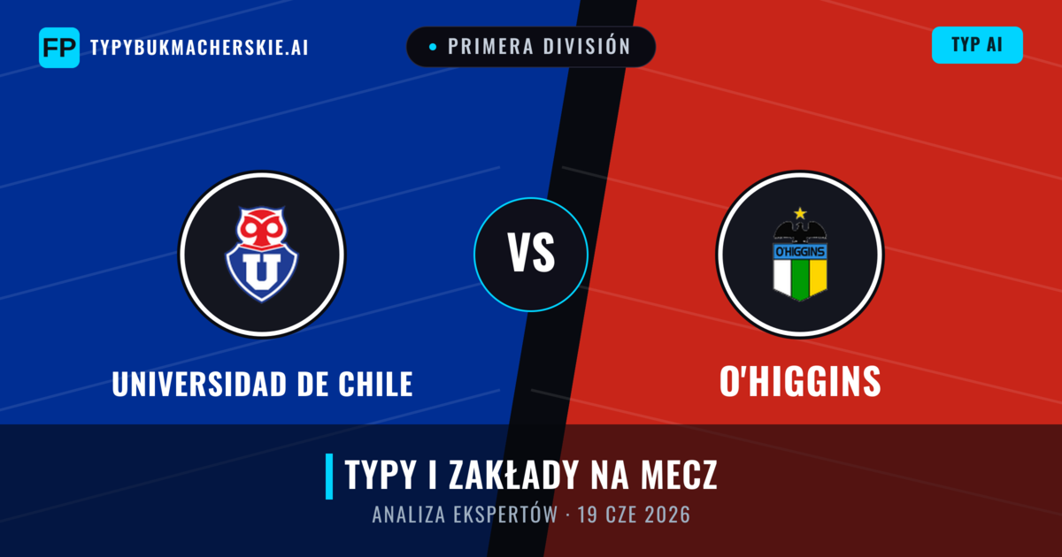 Universidad de Chile vs O'Higgins — typy i zapowiedź meczu
