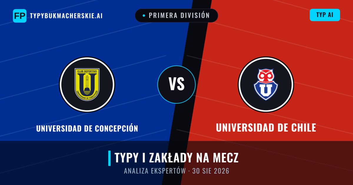 Universidad de Concepción vs Universidad de Chile — typy i zapowiedź meczu