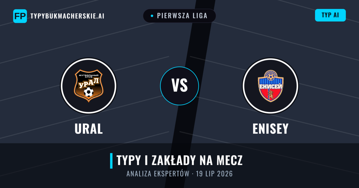 Ural vs Enisey — typy i zapowiedź meczu