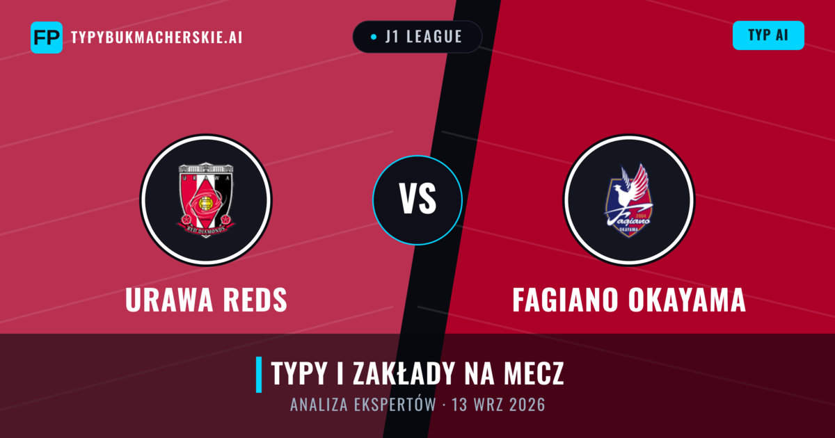 Urawa Reds vs Fagiano Okayama — typy i zapowiedź meczu