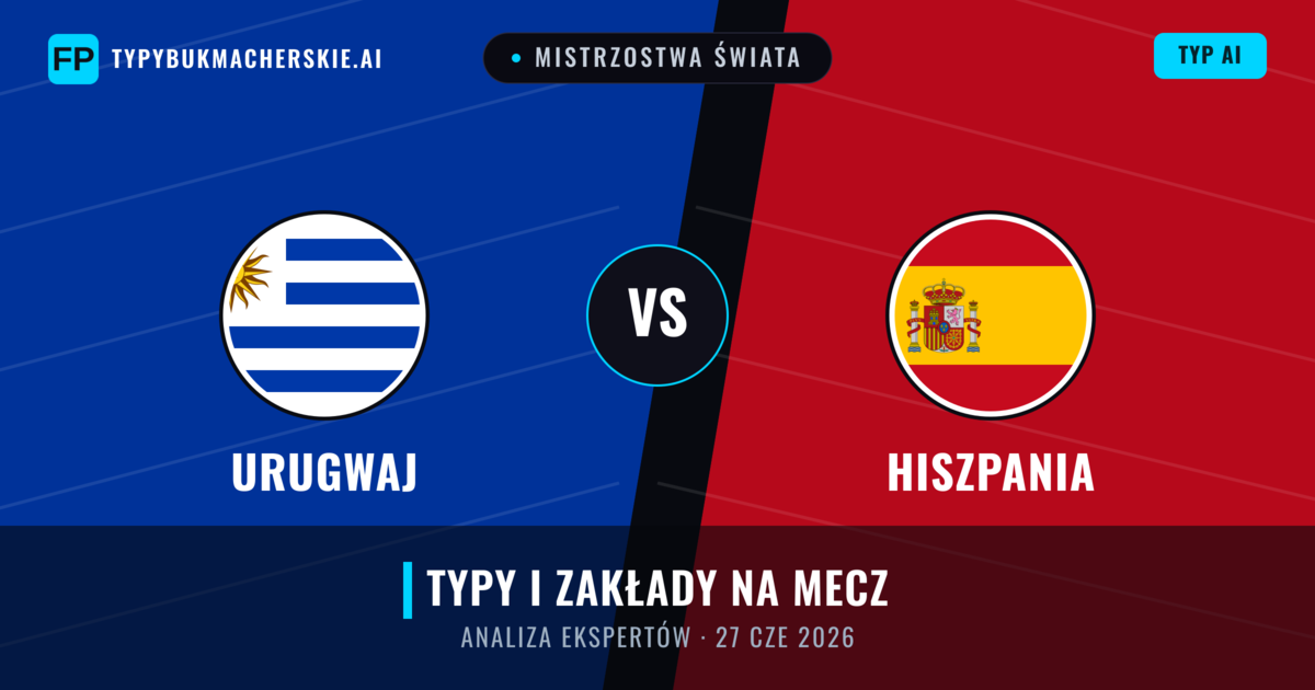 Urugwaj vs Hiszpania — typy i zapowiedź meczu
