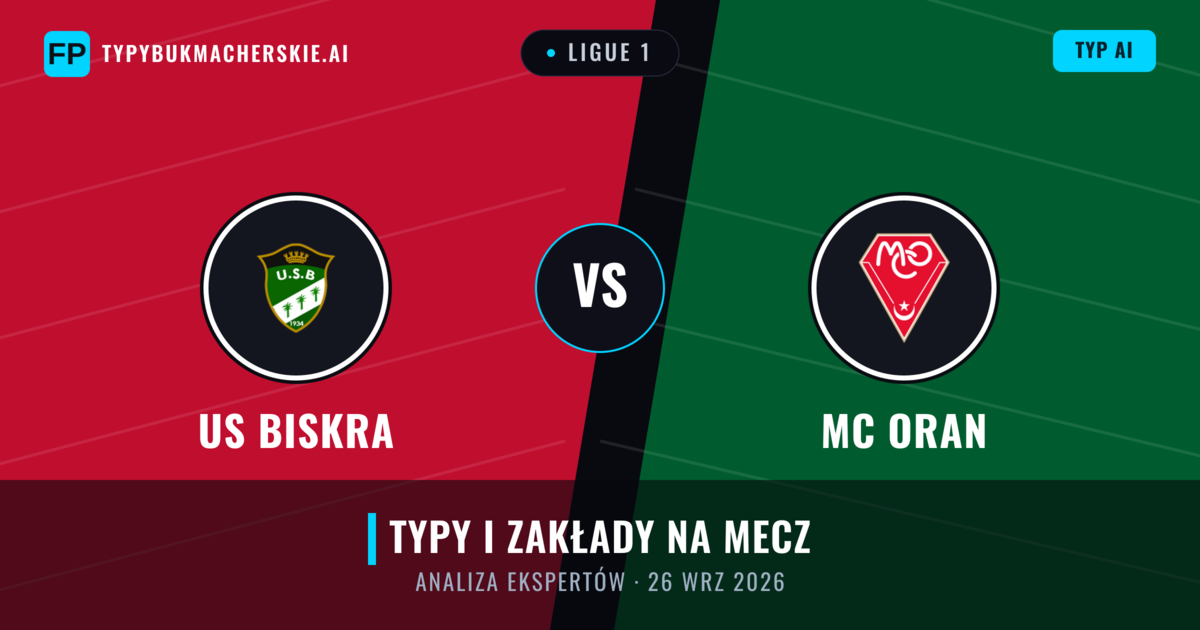 US Biskra vs MC Oran — typy i zapowiedź meczu