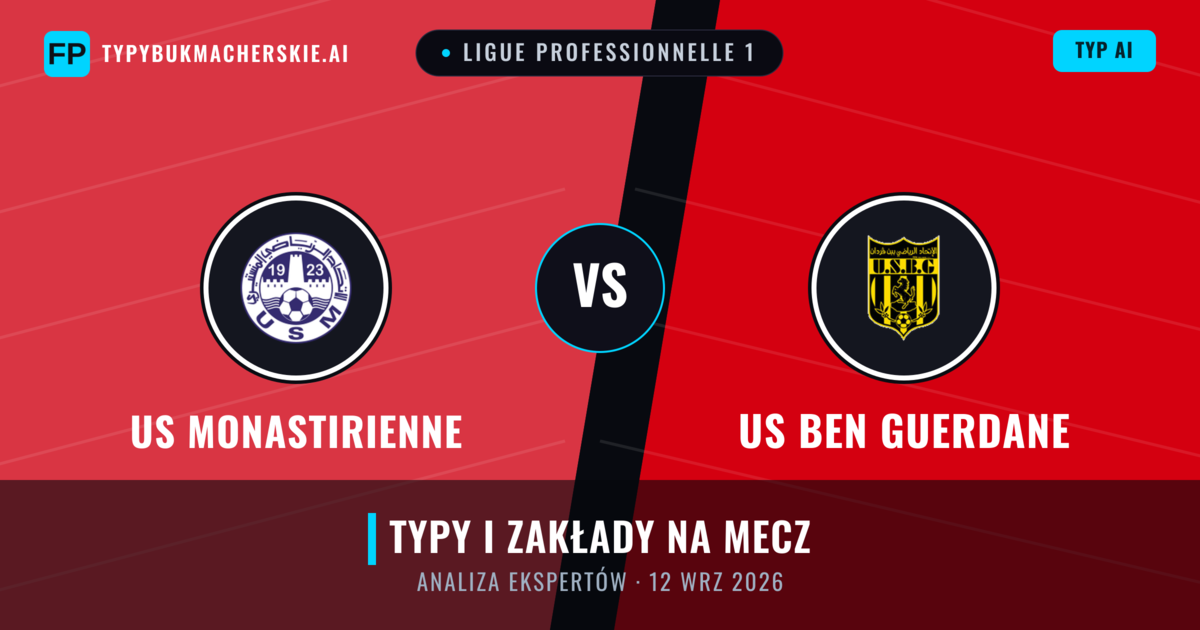 US Monastirienne vs US Ben Guerdane — typy i zapowiedź meczu