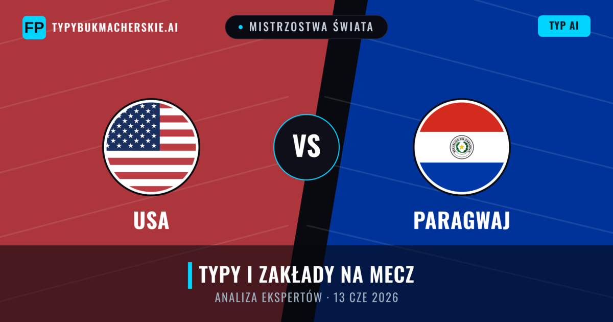 USA vs Paragwaj — typy i zapowiedź meczu