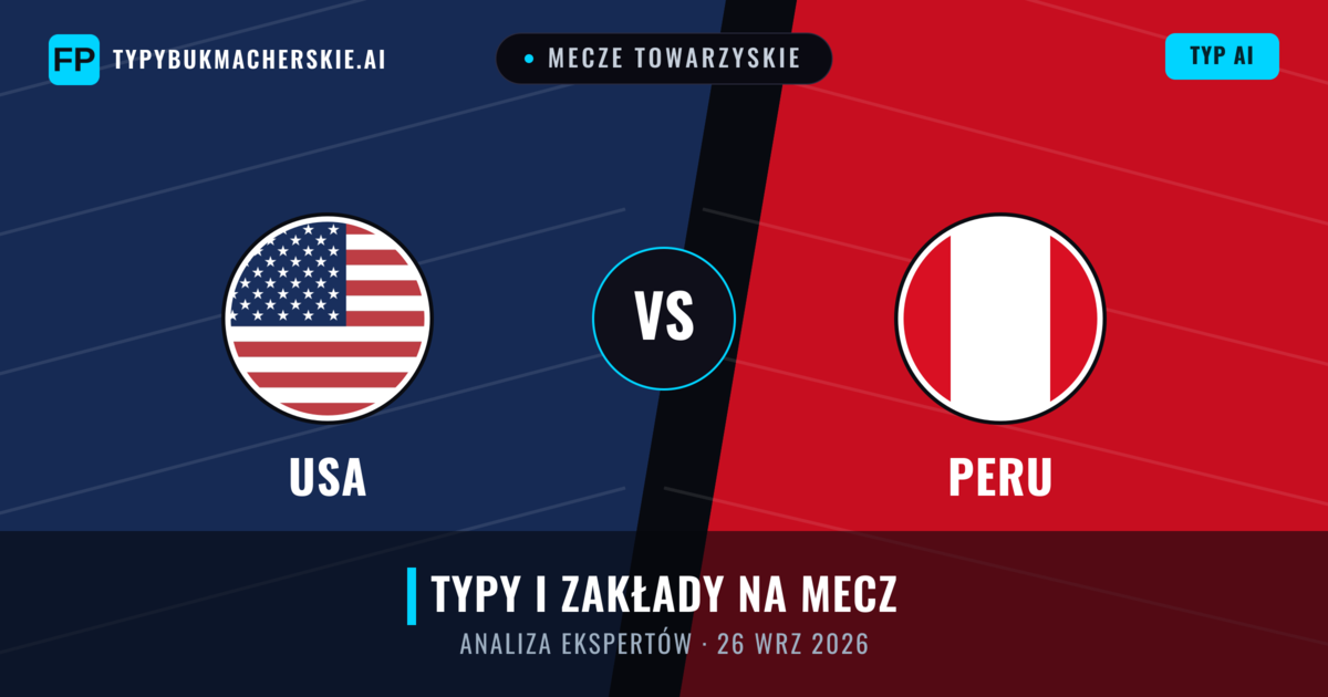 USA vs Peru — typy i zapowiedź meczu