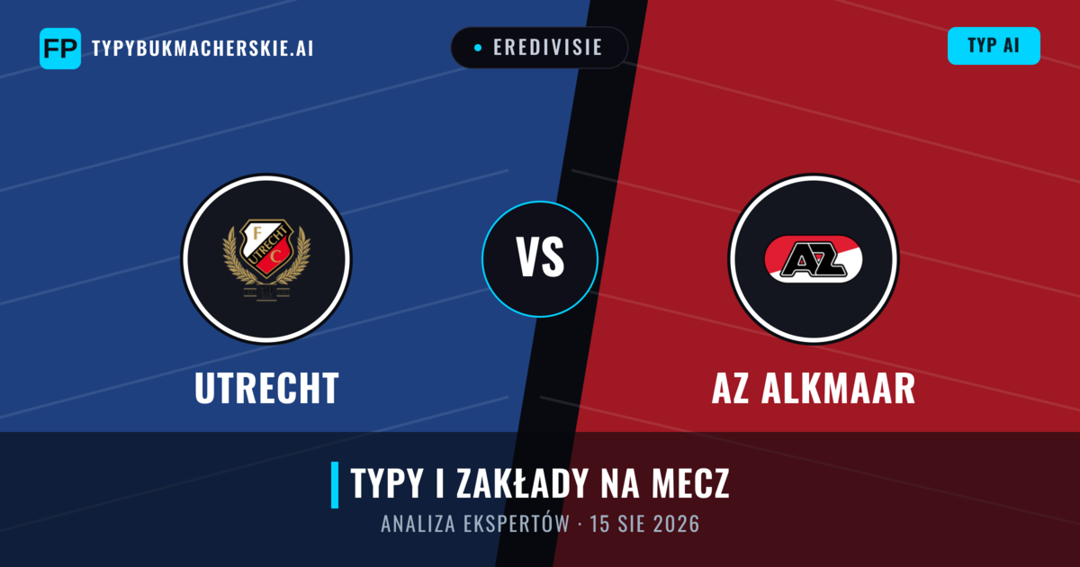 Utrecht vs AZ Alkmaar — typy i zapowiedź meczu