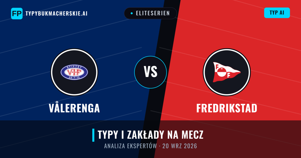 Vålerenga vs Fredrikstad — typy i zapowiedź meczu