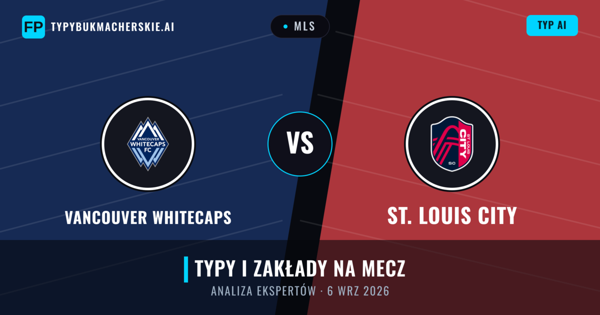 Vancouver Whitecaps vs St. Louis City — typy i zapowiedź meczu