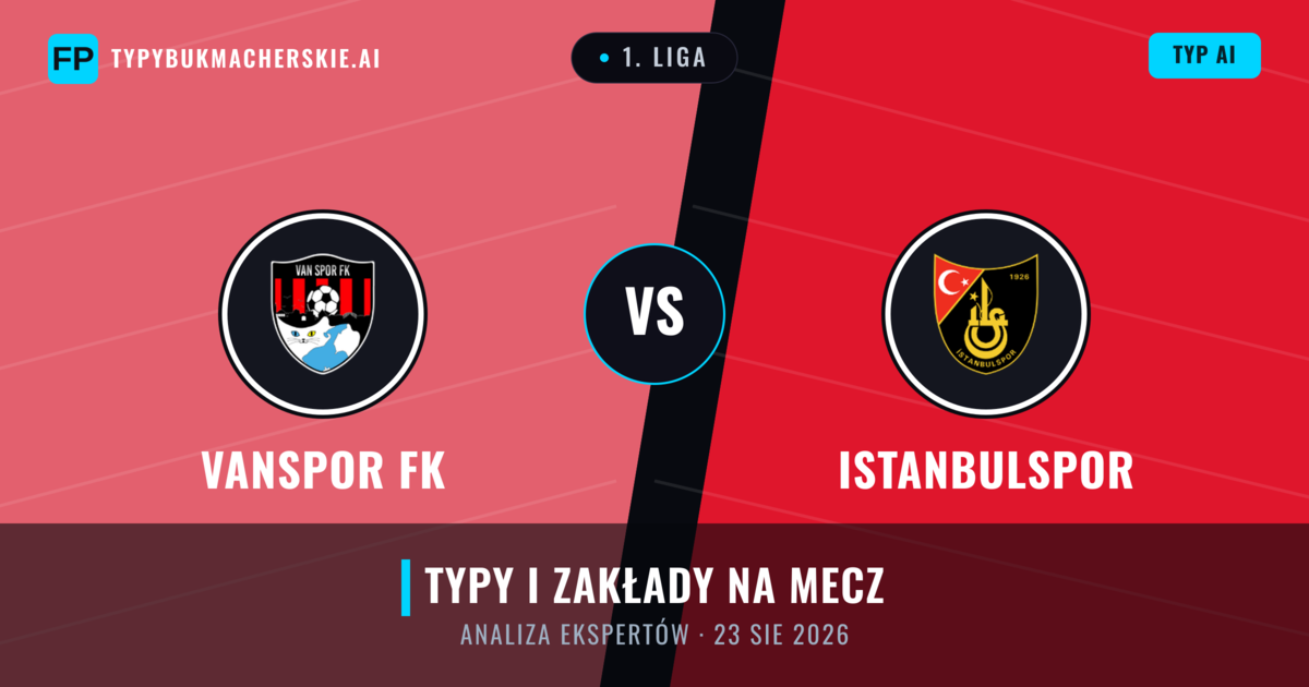 Vanspor FK vs Istanbulspor — typy i zapowiedź meczu