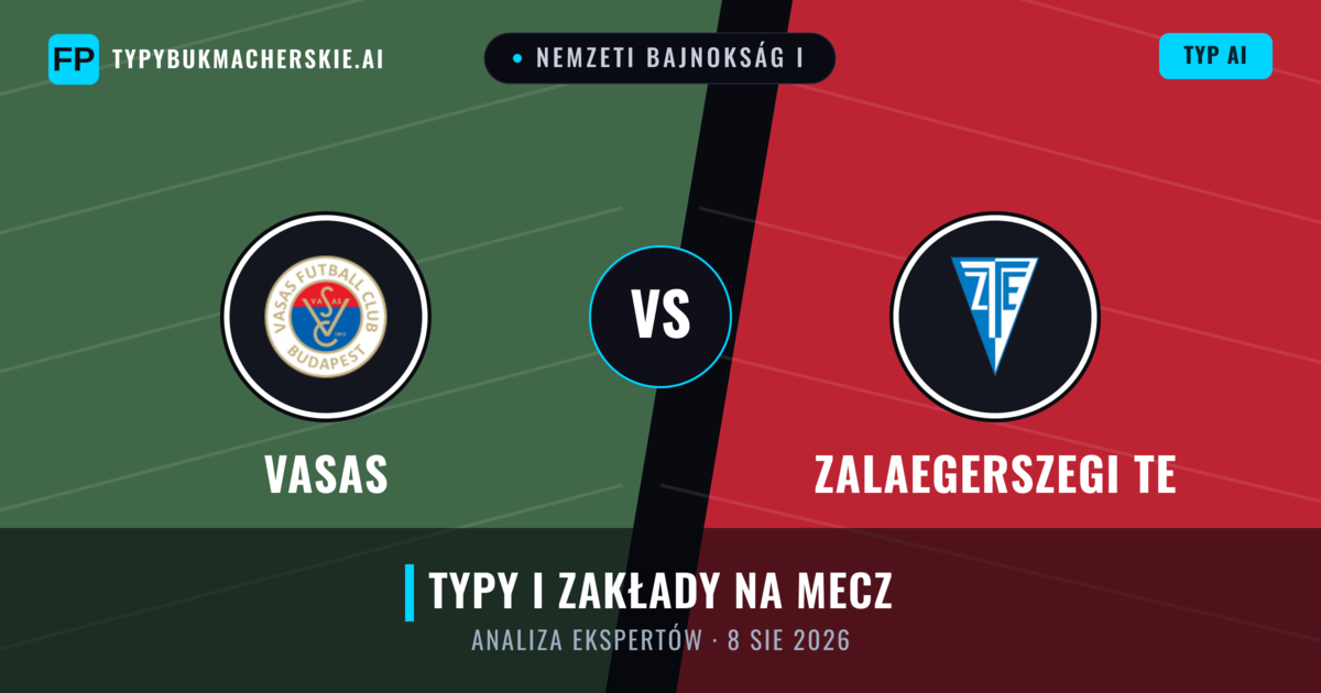 Vasas vs Zalaegerszegi TE — typy i zapowiedź meczu