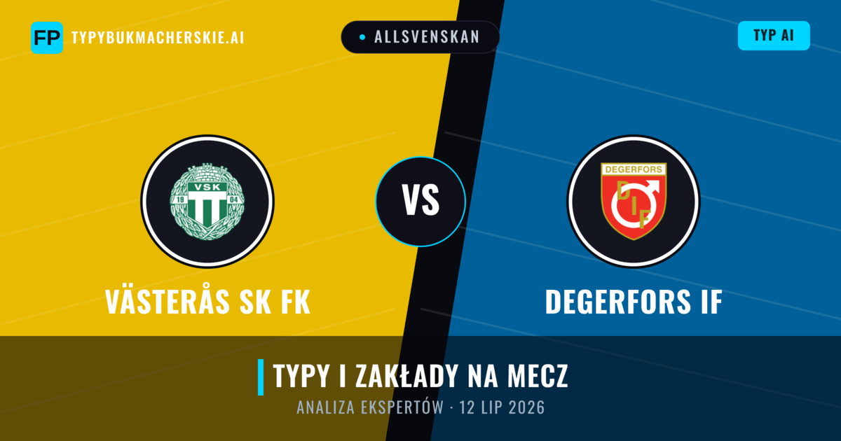 Västerås SK FK vs Degerfors IF — typy i zapowiedź meczu
